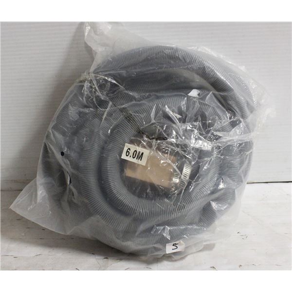 WASHING MACHINE DRAIN HOSE, 19.7 FT, NEW IN BAG