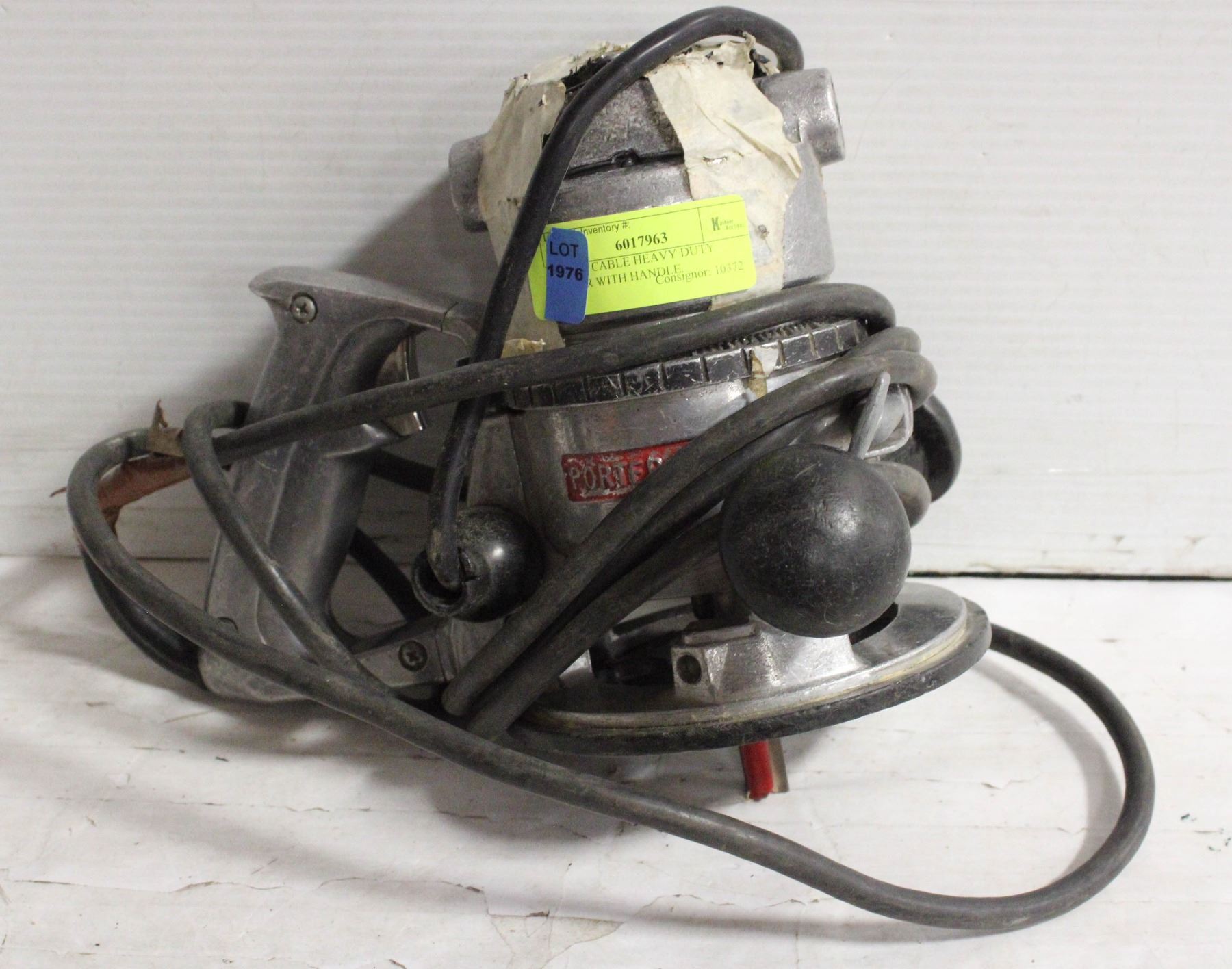 PORTER CABLE HEAVY DUTY ROUTER WITH HANDLE