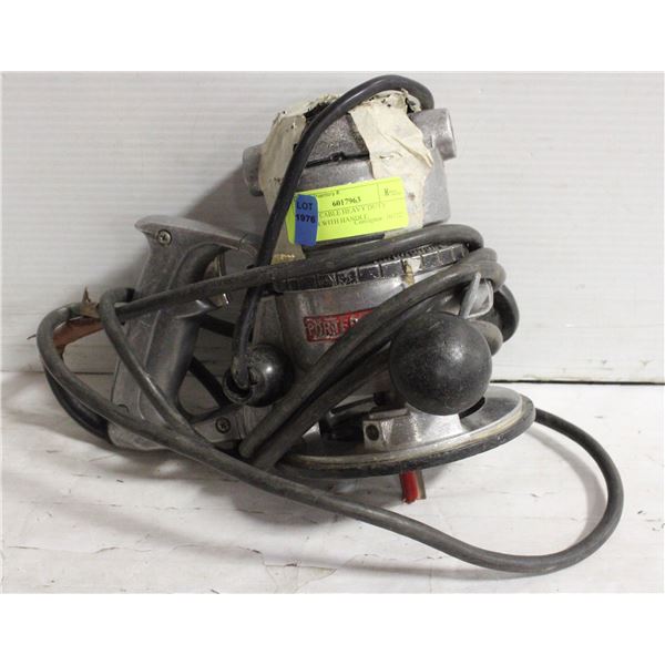 PORTER CABLE HEAVY DUTY ROUTER WITH HANDLE