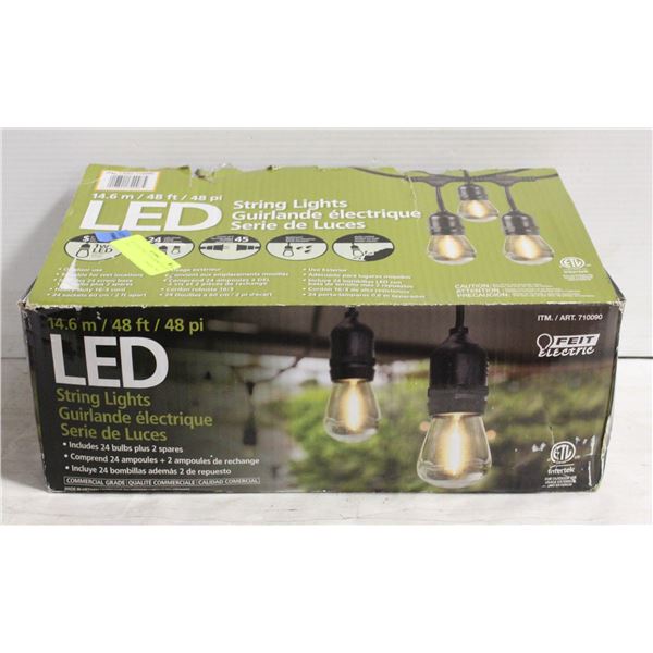 FEIT ELECTRIC LED STRING LIGHT ? 48 FT