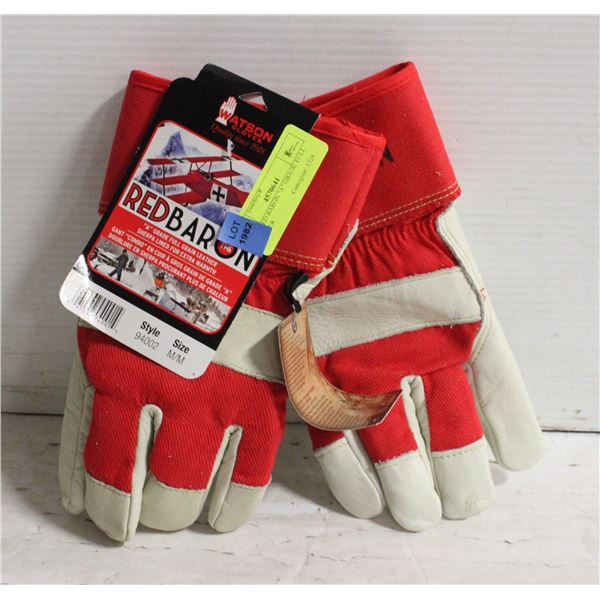 NEW RED BARON "A" GRADE FULL LEATHER