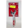 Image 1 : NEW MILWAUKEE WIDE JAW ADJUSTABLE WRENCH 8 INCH