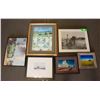 Image 1 : FARM SCENES FRAMED 6 PIECES WALL HANGINGS