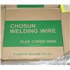 Image 1 : 15KG CASE OF CHOSUN 1.4MM FLUX CORED WELDING WIRE