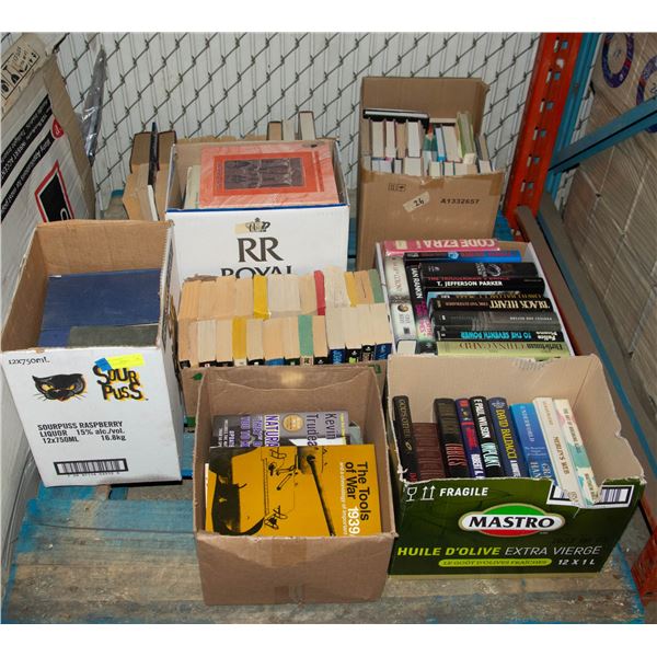 PALLET OF BOOKS