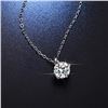 Image 4 : 2 CT GRA CERTIFIED MOISSANITE 925 SILVER NECKLACE