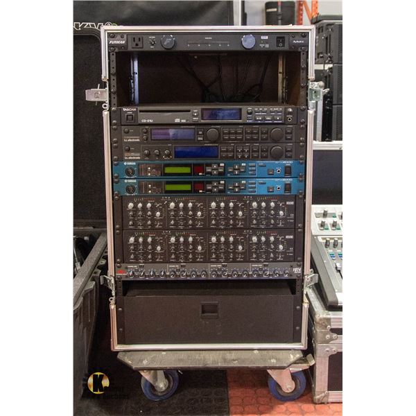 BAILIFF SEIZED: MULTI-CHANNEL CABINET WITH: FURMAN