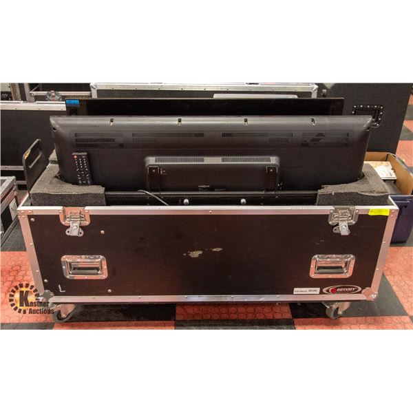 BAILIFF SEIZED: HARDSHELL CASE WITH TWO INSIGNIA