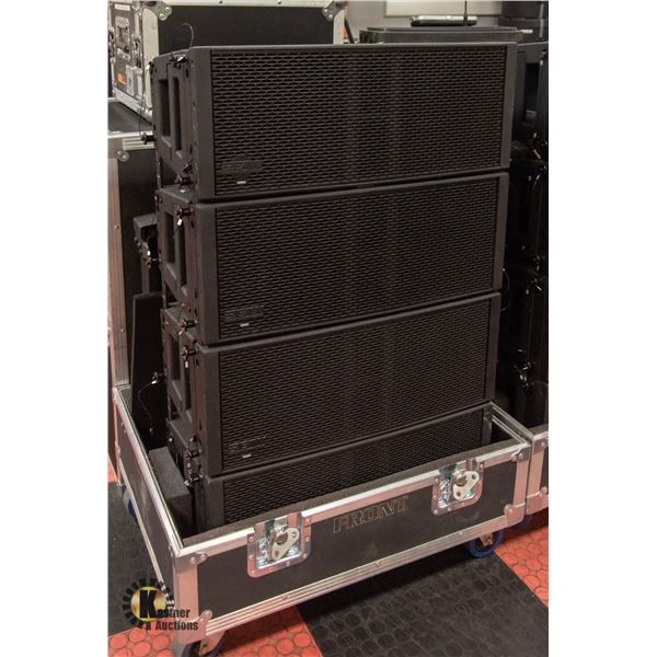 BAILIFF SEIZED: STACK OF FOUR EAW RSX208L 3-WAY