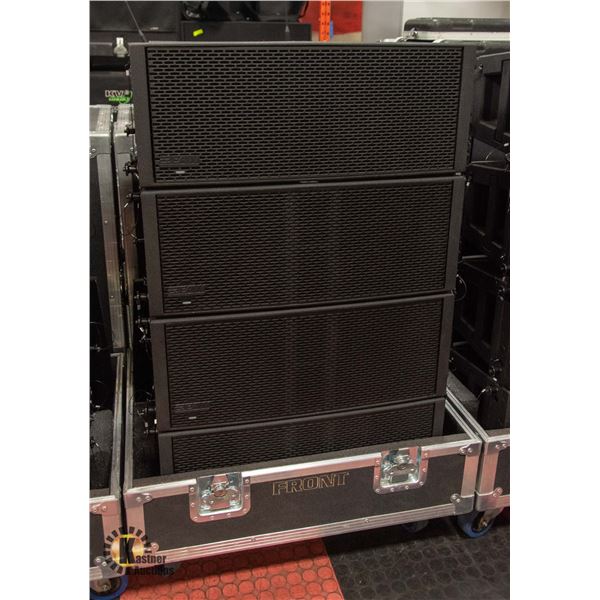 BAILIFF SEIZED: STACK OF FOUR EAW RSX208L 3-WAY