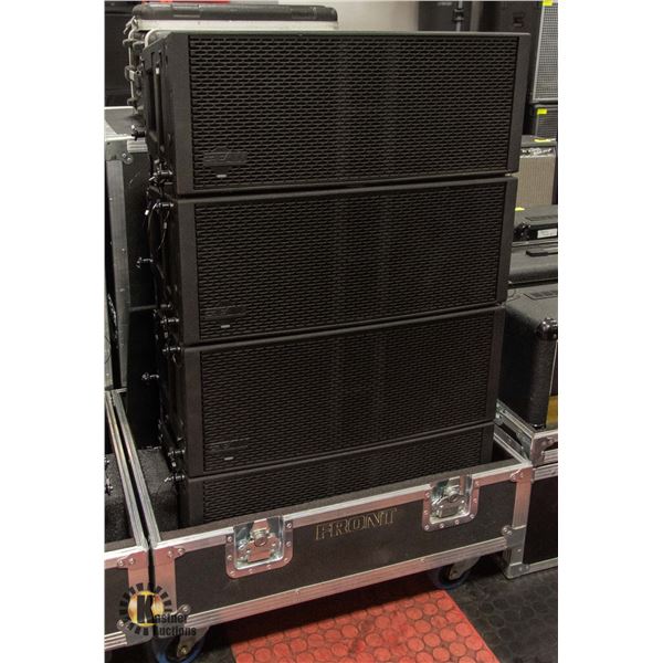 BAILIFF SEIZED: STACK OF FOUR EAW RSX208L 3-WAY