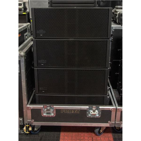 BAILIFF SEIZED: STACK OF FOUR EAW RSX208L 3-WAY