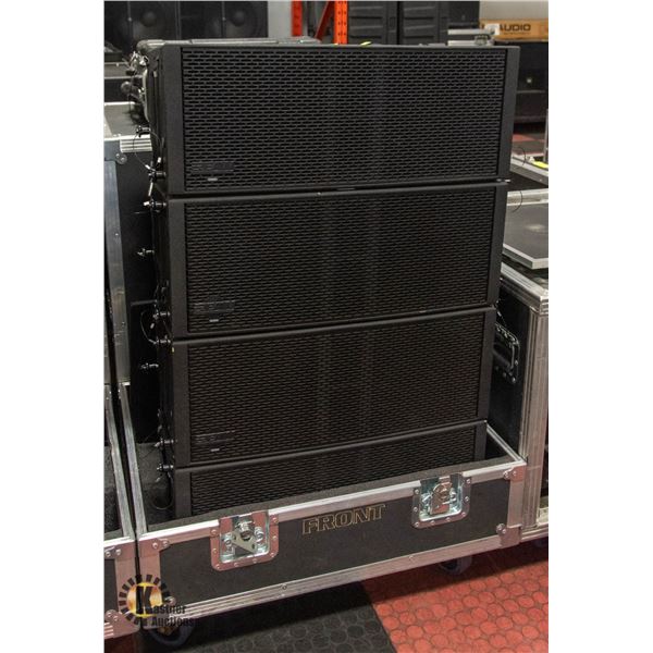 BAILIFF SEIZED: STACK OF FOUR EAW RSX208L 3-WAY