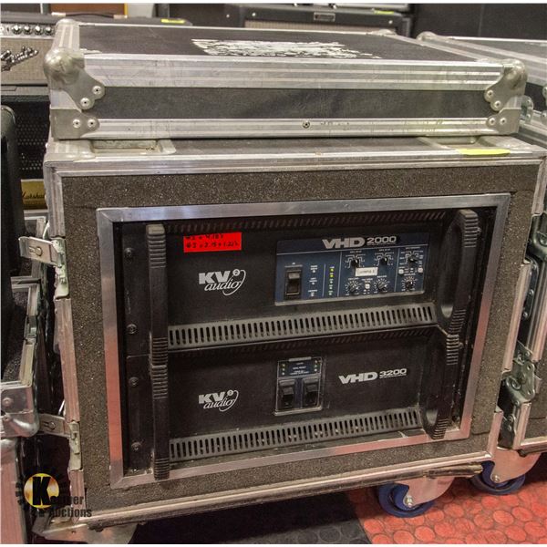 BAILIFF SEIZED: KV2 AUDIO VHD 2000 & VHD 3200 RACK