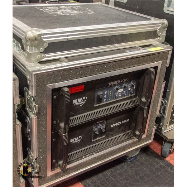 BAILIFF SEIZED: KV2 AUDIO VHD 2000 & VHD 3200 RACK