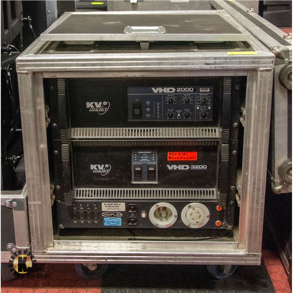 BAILIFF SEIZED: KV2 AUDIO VHD 2000 & VHD 3200 RACK