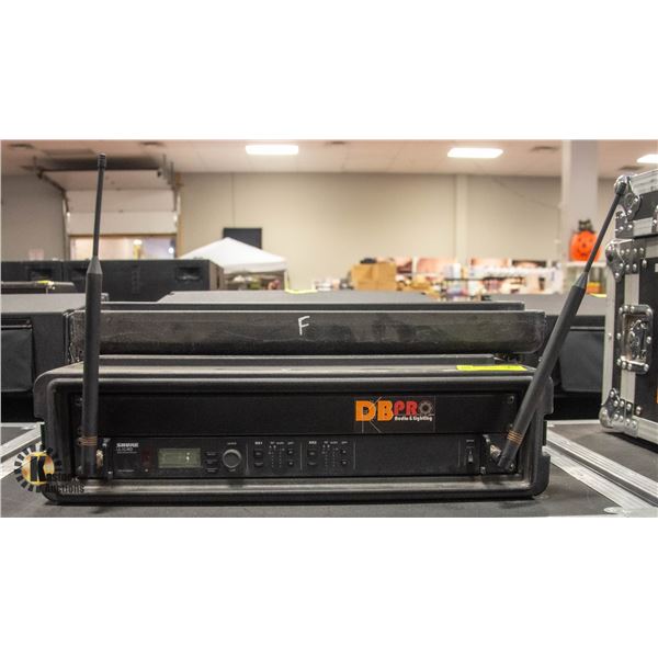 BAILIFF SEIZED: SHURE ULXD4D DIGITAL WIRELESS