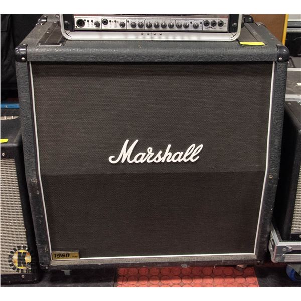 BAILIFF SEIZED: MARSHALL 1960A 4X12 SLANT CAB