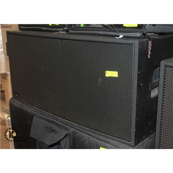 BAILIFF SEIZED: EAW DUAL 18 INCH SELF-POWERED