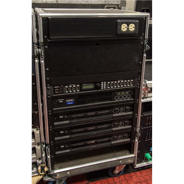 BAILIFF SEIZED: AMP RACK; ASHLY PROTEA SYSTEM