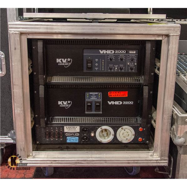 BAILIFF SEIZED: KV2 AUDIO VHD 2000 & VHD 3200 RACK