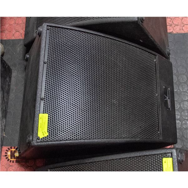 BAILIFF SEIZED: EAW MICROWEDGE MW12 FLOOR MONITOR