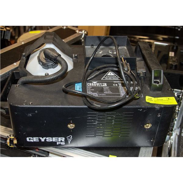 BAILIFF SEIZED: CHAUVET DJ GEYSER P6