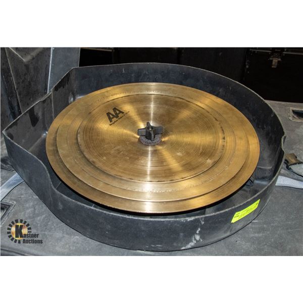 BAILIFF SEIZED: SABIAN 7PC CYMBAL SET; 14" REG