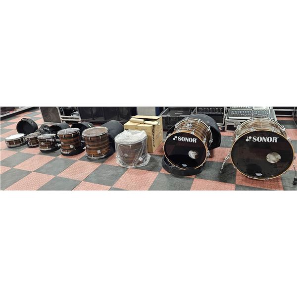 BAILIFF SEIZED: 8PC SONOR ASCENT BR./ BLACK