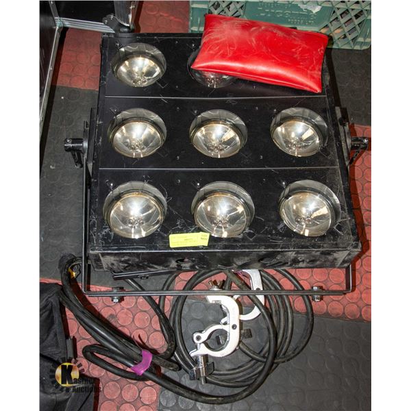 BAILIFF SEIZED: SET OF 2- LIGHT SQUARE STAGE