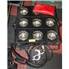 Image 1 : BAILIFF SEIZED: SET OF 2- LIGHT SQUARE STAGE
