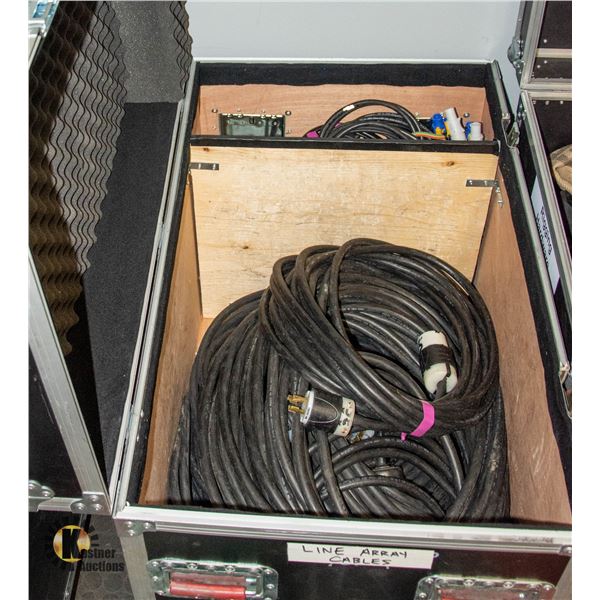BAILIFF SEIZED: LARGE TOURING CASE OF ASSORTED