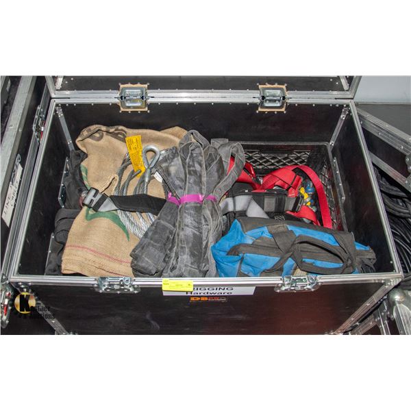 BAILIFF SEIZED: LARGE TOURING CASE OF ASSORTED