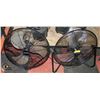 Image 1 : BAILIFF SEIZED: 2- MASTERCRAFT FLOOR FANS