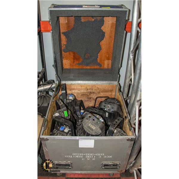 BAILIFF SEIZED: LARGE TOURING CASE OF STAGE