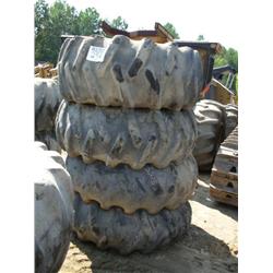 (4) 24.5X32 TIRES