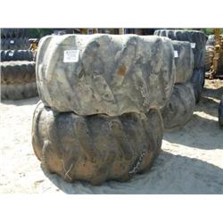 (2) 35.5X32 TJ60 SERIES TIRES/WHEELS