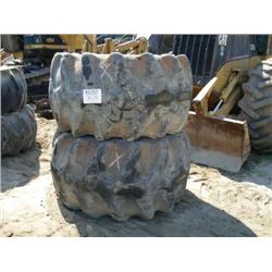 (2) 66X43X25 TJ60 SERIES TIRES/WHEELS