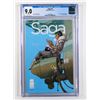 Image 1 : IMAGE COMICS SAGA ISSUE #8 GGC GRADED 9.0 COMIC