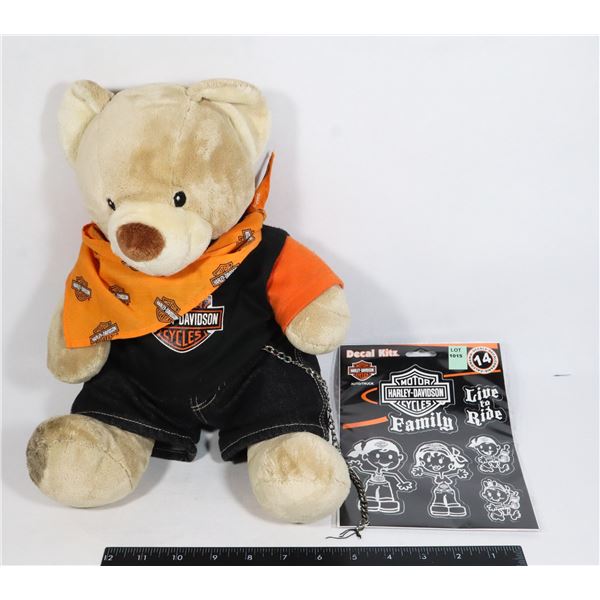 HARLEY DAVIDSON BUNDLE INCLUDES WINDOW STICKERS