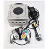 Image 1 : NINTENDO GAMECUBE CONSOLE WITH ALL CORDS AND
