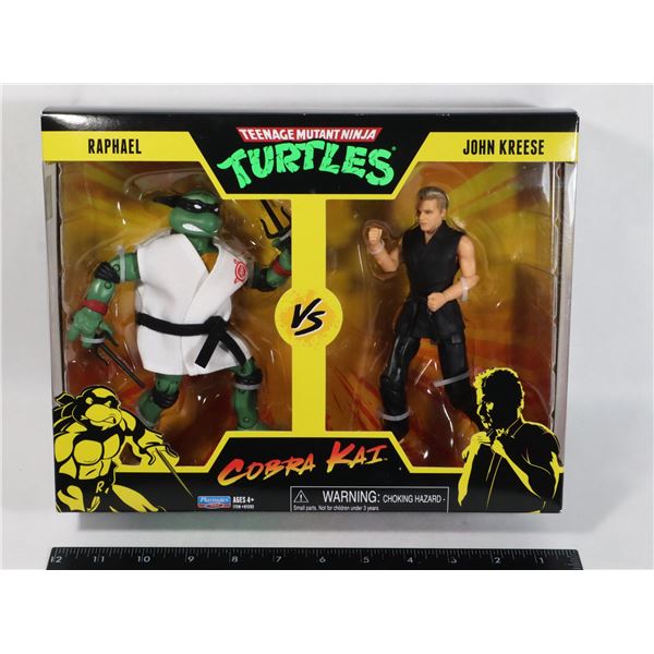 TEENAGE MUTANT NINJA TURTLES VS COBRA KAI ACTION
