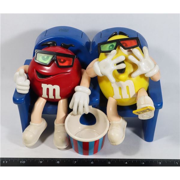 VINTAGE M & M CANDY DISPENSER, MOVIE THEATER
