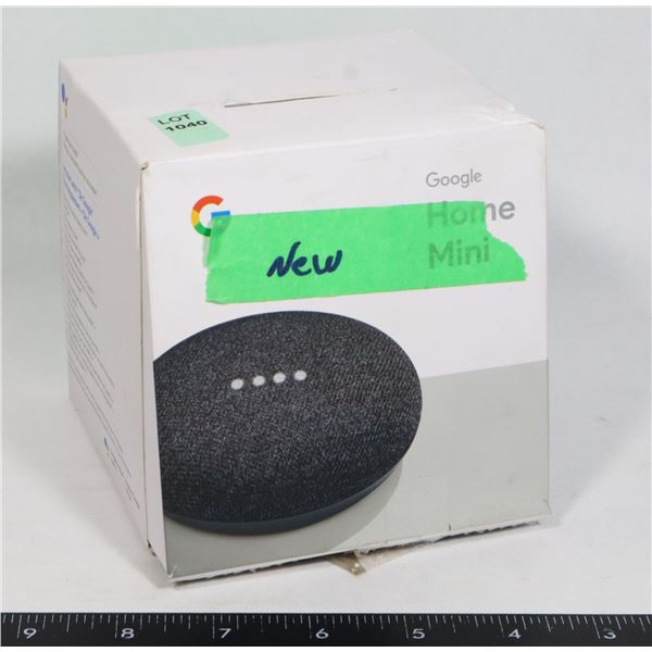 NEW OPEN BOX GOOGLE HOME MINI