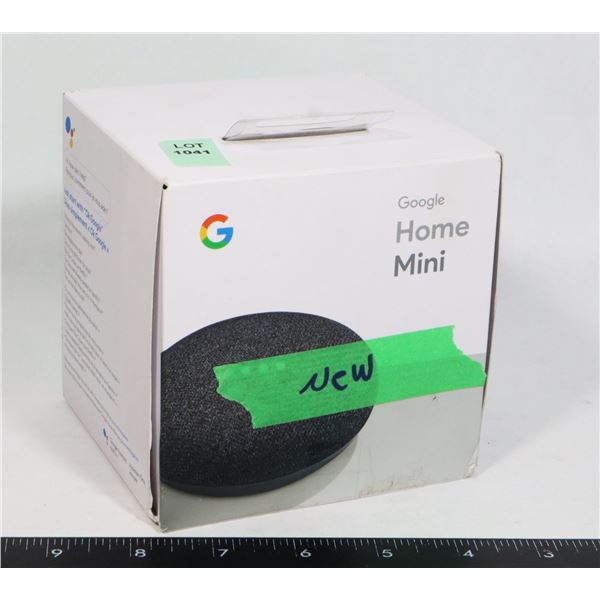 NEW OPEN BOX GOOGLE HOME MINI