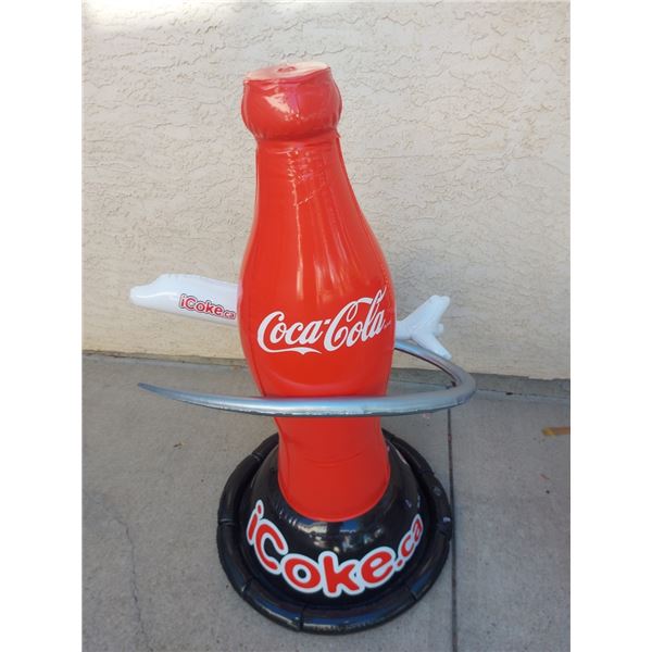 LARGE COCA COLA "ICOKE.CA" INFLATABLE ADVERTISING