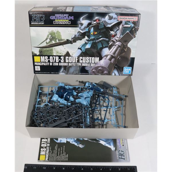BANDAI MS-07B-3 GOUF CUSTOM MODEL KIT