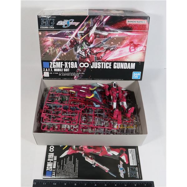 BANDAI ZGMF-X19A INFINITY JUSTICE GUNDAM MODEL KIT