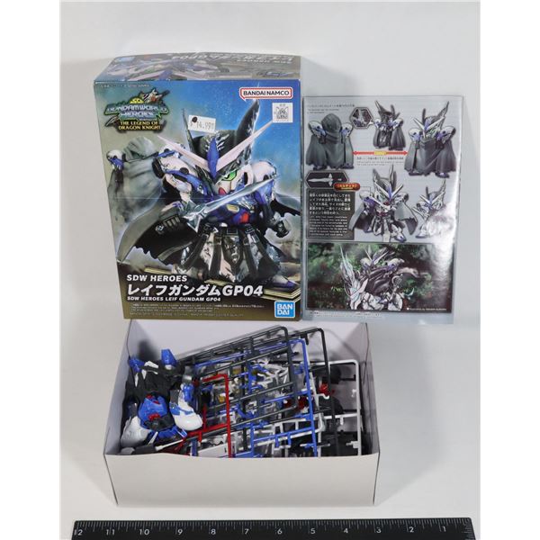 BANDAI SDW HEROES LEIF GUNDAM GP04 MODEL KIT
