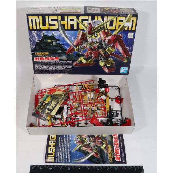 BANDAI MUSHA GUNDAM MODEL KIT. LEGENDBB